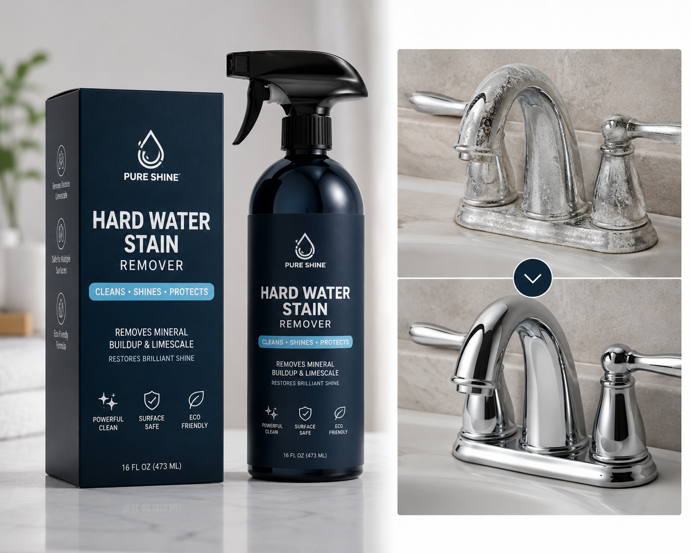 Pure Shine: Hard Water Stain Remover