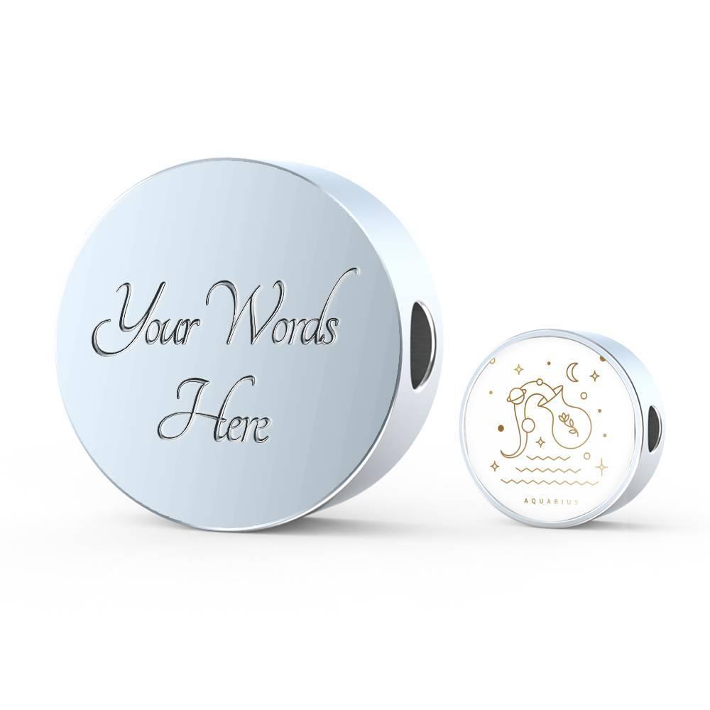 Aquarius Zodiac Luxury Stainless Steel Bracelet - ZodiacFanatic