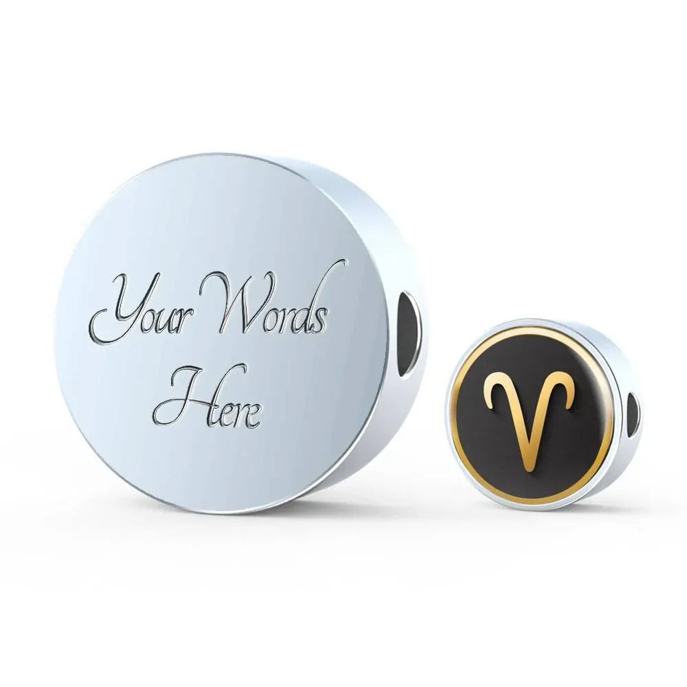 Aries Zodiac Exclusive Design Bracelet Made From Stainless Steel - ZodiacFanatic