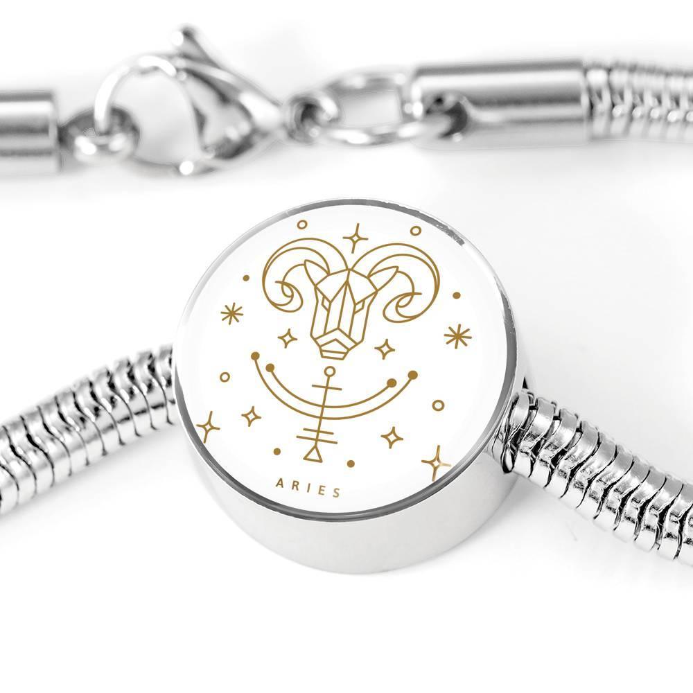 Aries Zodiac Luxury Creative Design Stainless Steel Bracelet - ZodiacFanatic