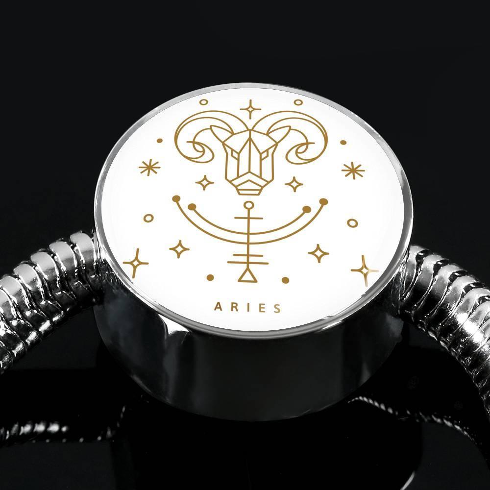 Aries Zodiac Luxury Creative Design Stainless Steel Bracelet - ZodiacFanatic