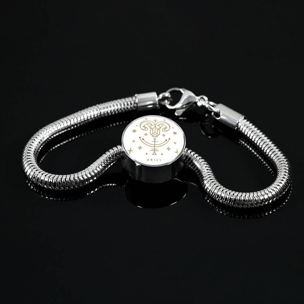 Aries Zodiac Luxury Creative Design Stainless Steel Bracelet - ZodiacFanatic