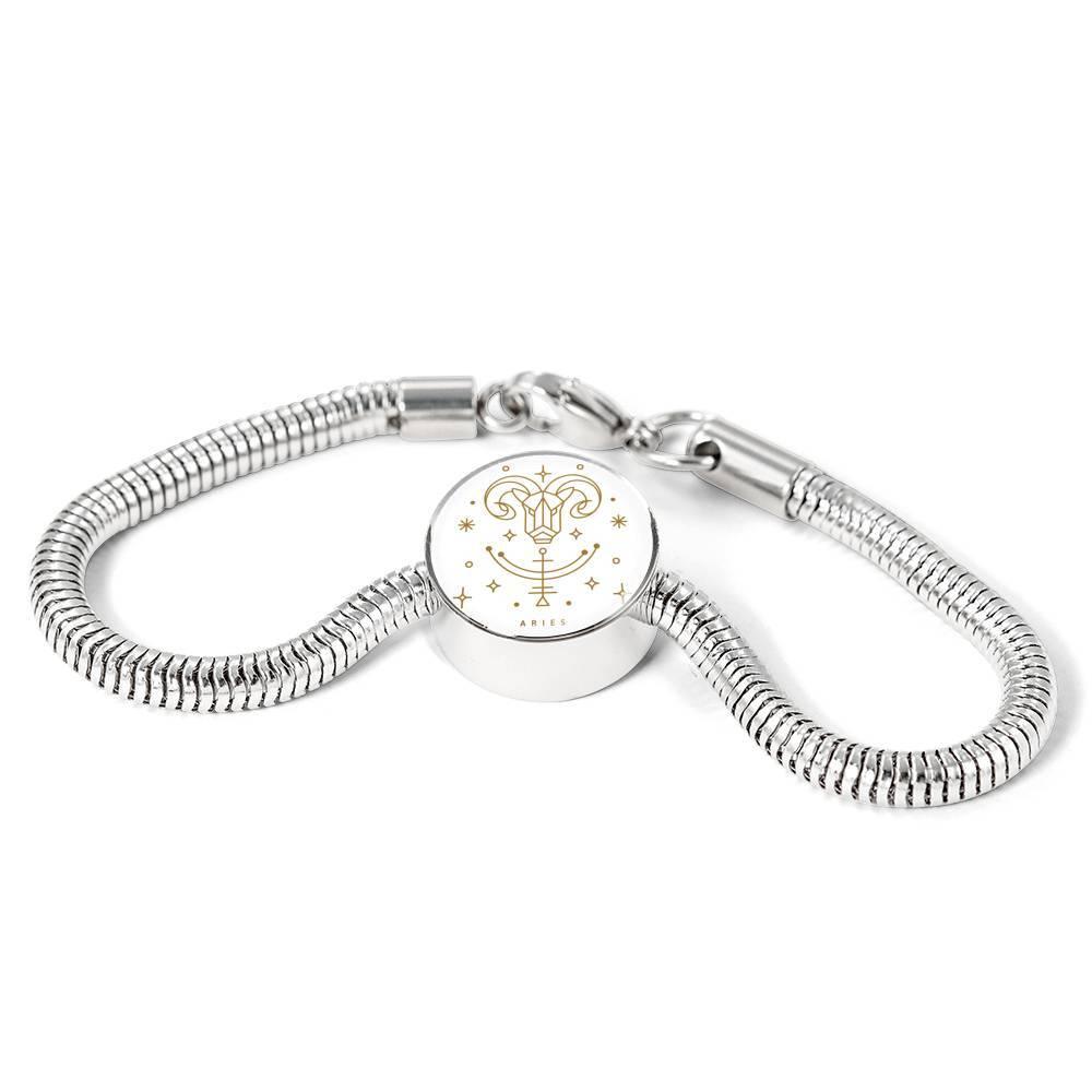 Aries Zodiac Luxury Creative Design Stainless Steel Bracelet - ZodiacFanatic
