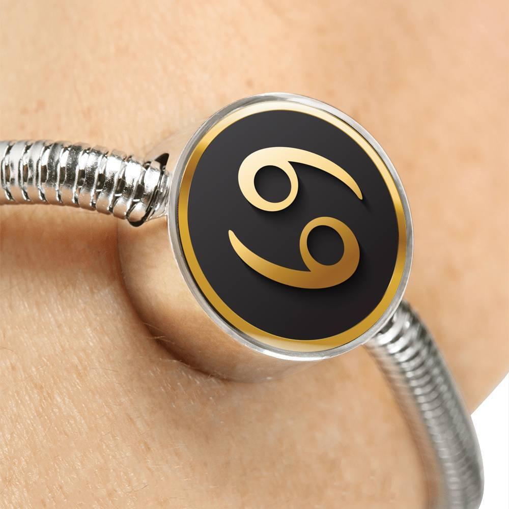 Cancer Zodiac Exclusive Design Bracelet Made From Stainless Steel - ZodiacFanatic