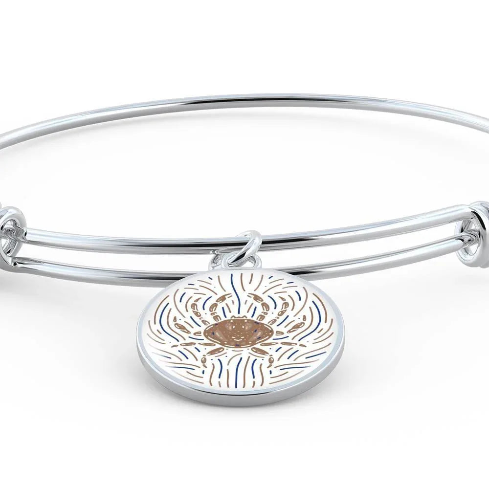 Cancer Zodiac Stainless Steel or 18k Gold Creative Bangle - ZodiacFanatic