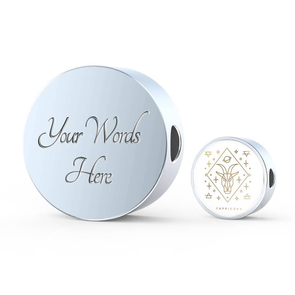 Capricorn Zodiac Luxury Stainless Steel Bracelet - ZodiacFanatic