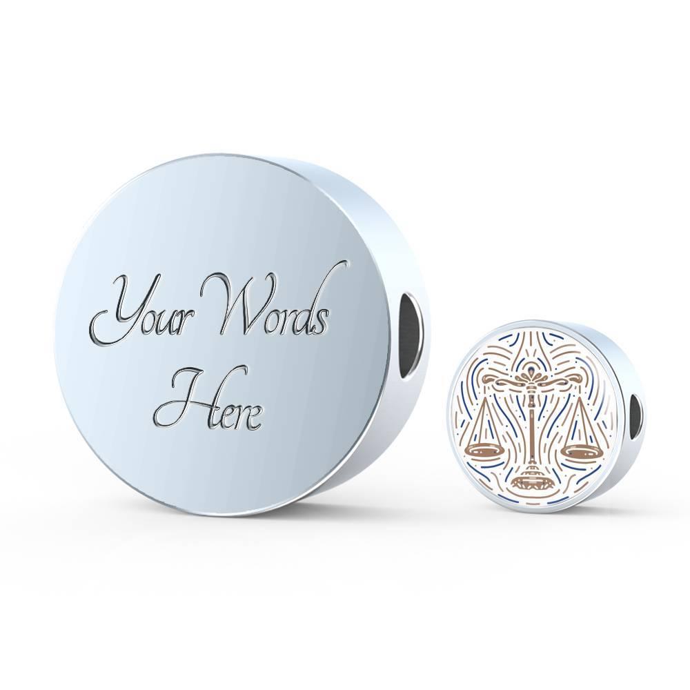 Libra Zodiac Artistic Stainless Steel Bracelet - ZodiacFanatic