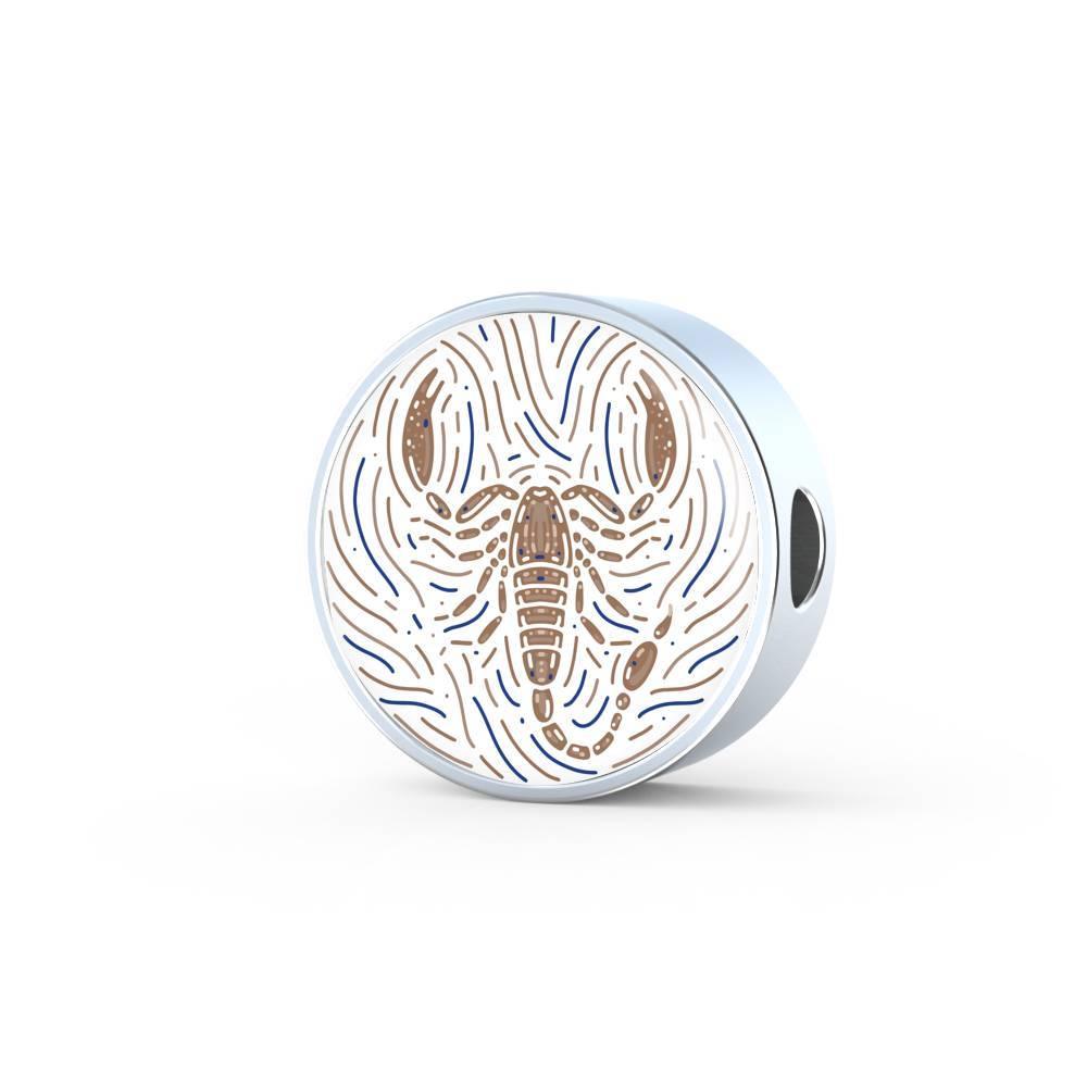 Scorpio Zodiac Artistic Stainless Steel Bracelet - ZodiacFanatic