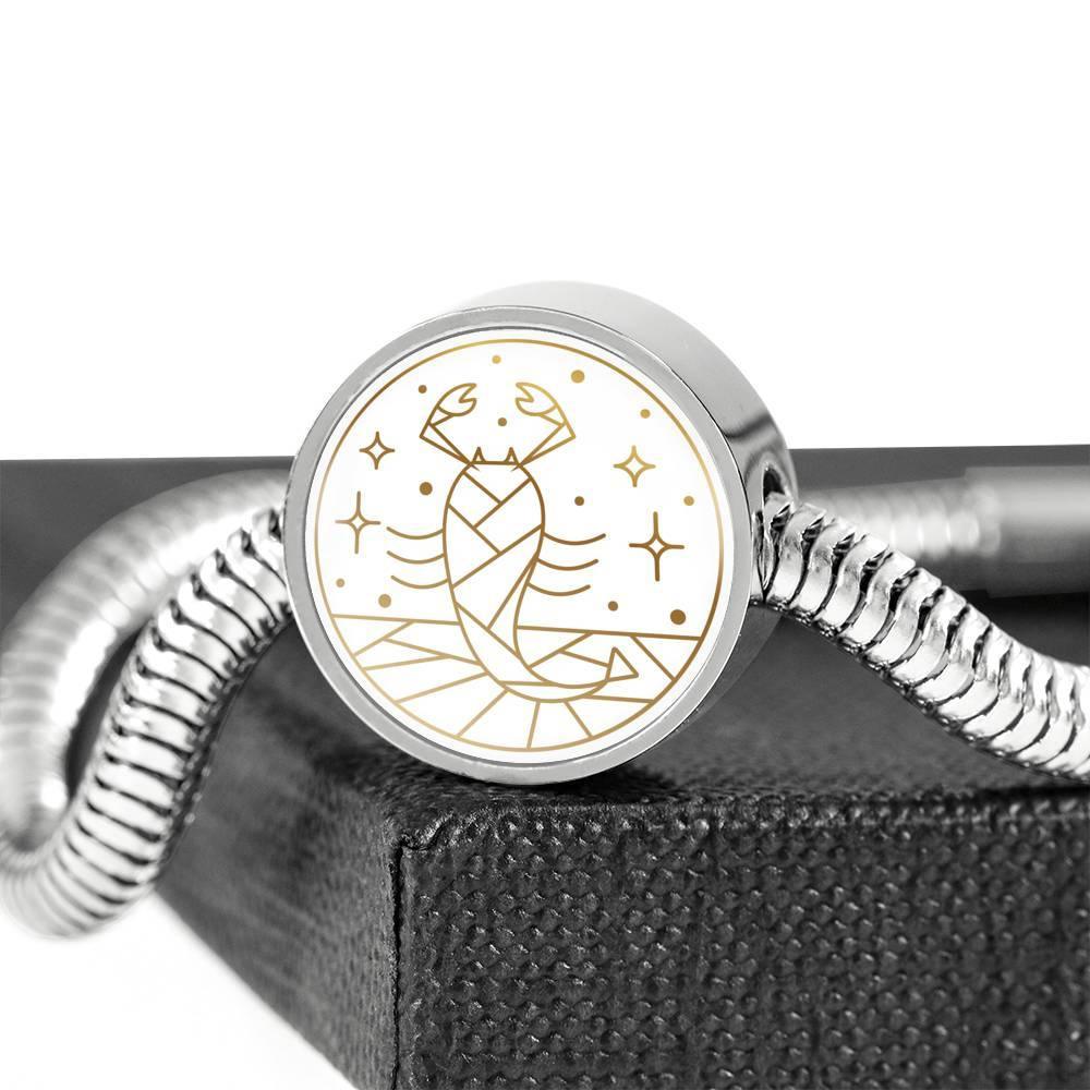 Scorpio Zodiac Luxury Stainless Steel Bracelet - ZodiacFanatic