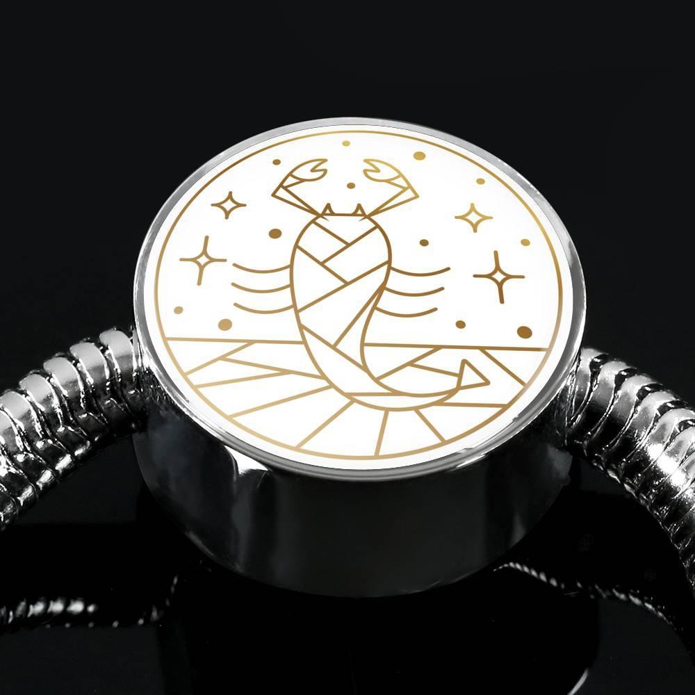 Scorpio Zodiac Luxury Stainless Steel Bracelet - ZodiacFanatic