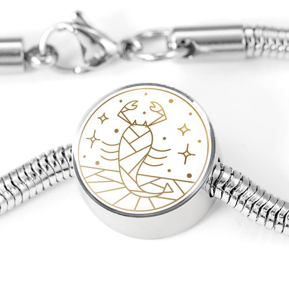 Scorpio Zodiac Luxury Stainless Steel Bracelet - ZodiacFanatic