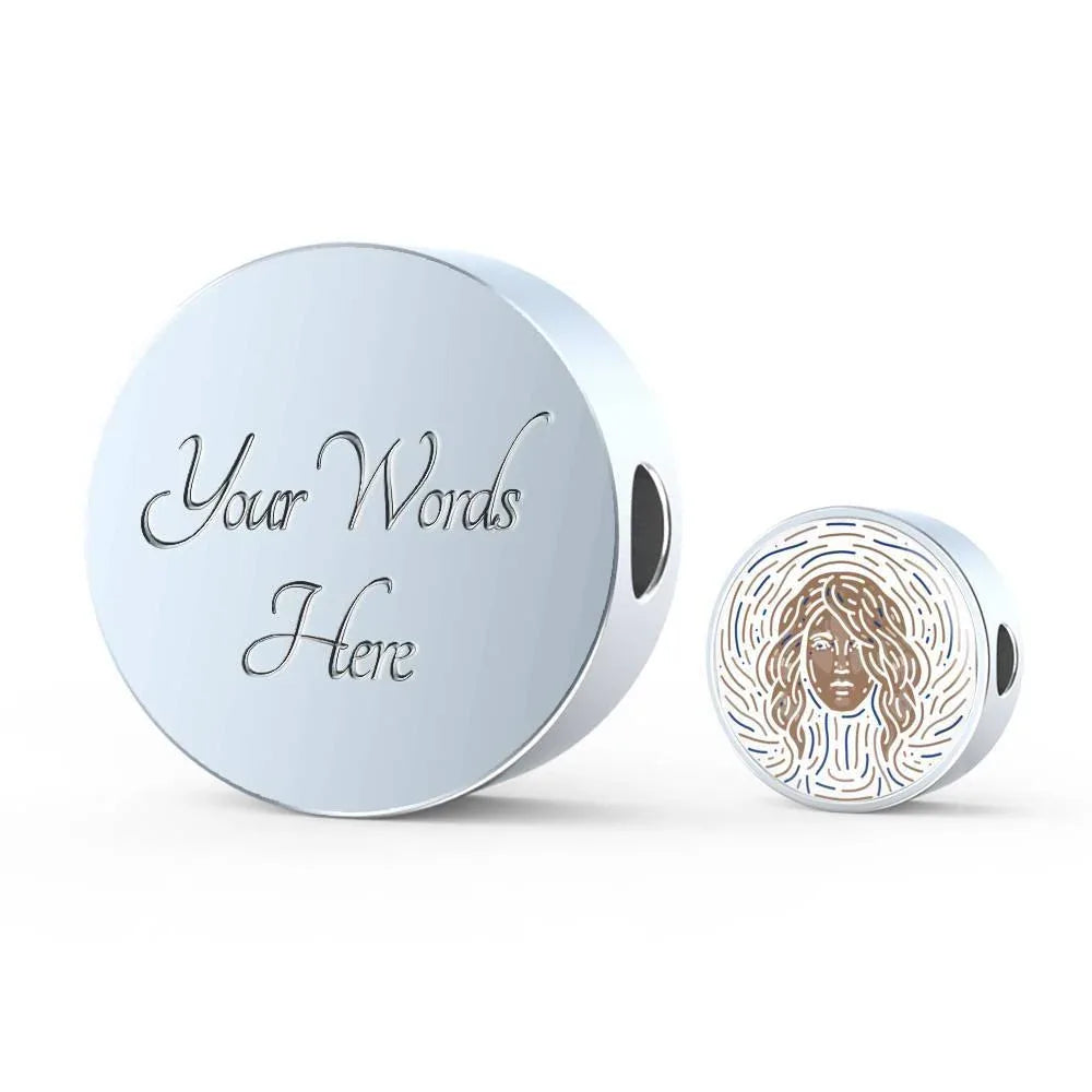 Virgo Zodiac Artistic Stainless Steel Bracelet - ZodiacFanatic