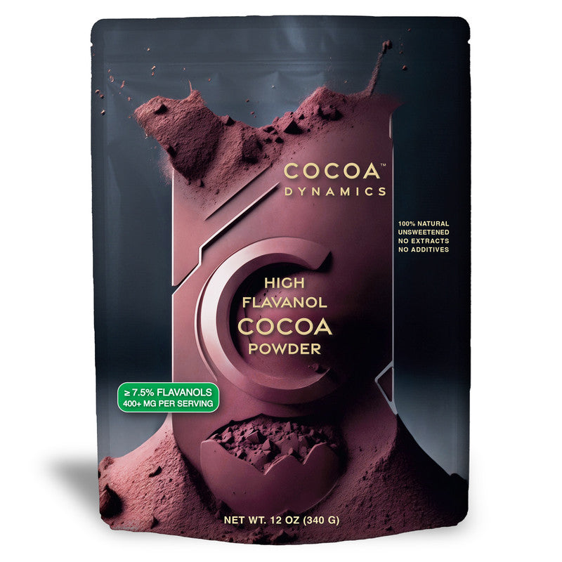 CocoaDynamics™ – High Flavanol Cocoa Powder | Unsweetened & Non-Alkalized