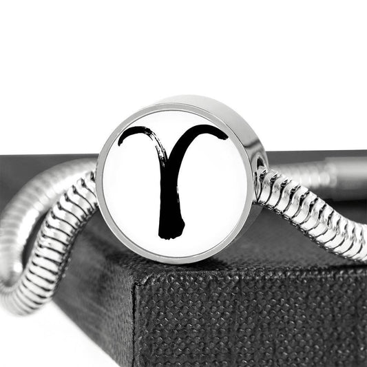 Aries Zodiac Luxury Stainless Steel Bracelet - ZodiacFanatic