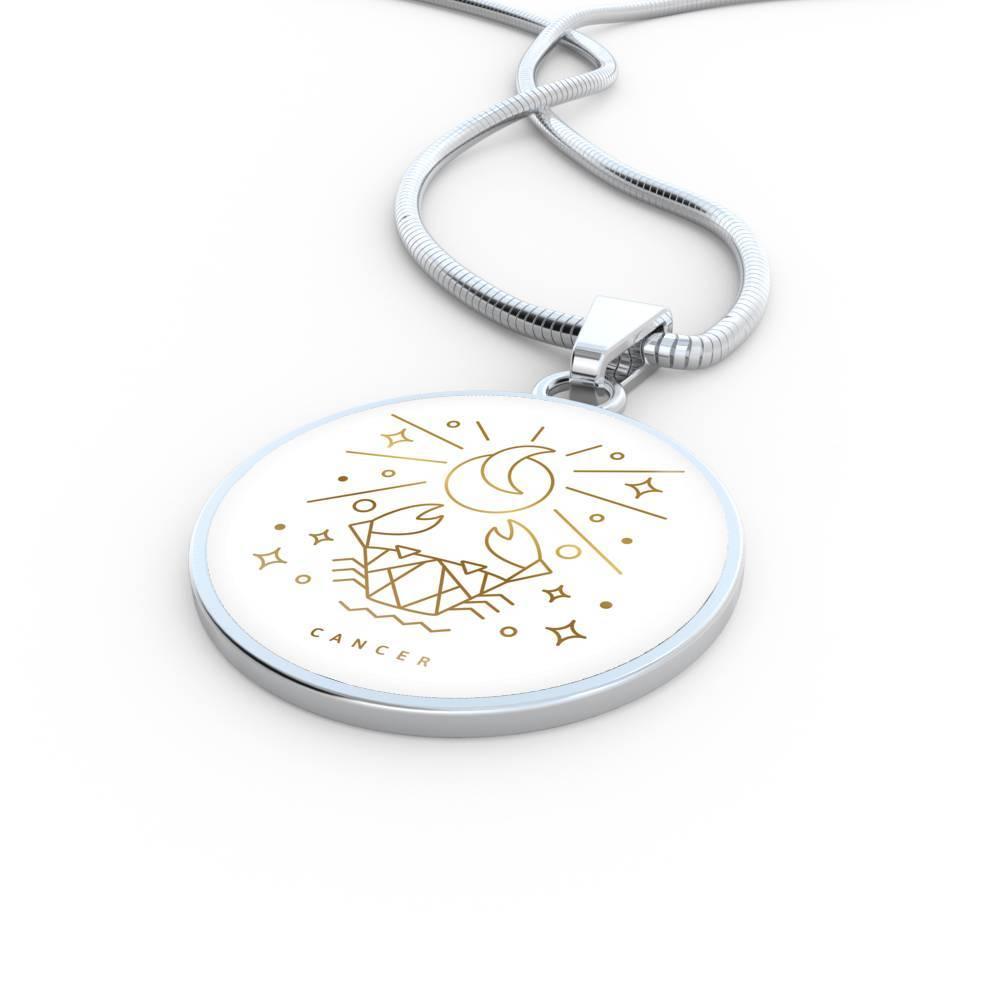 Cancer Zodiac Luxury Creative Design Necklace Made From Stainless Steel or 18k Gold - ZodiacFanatic