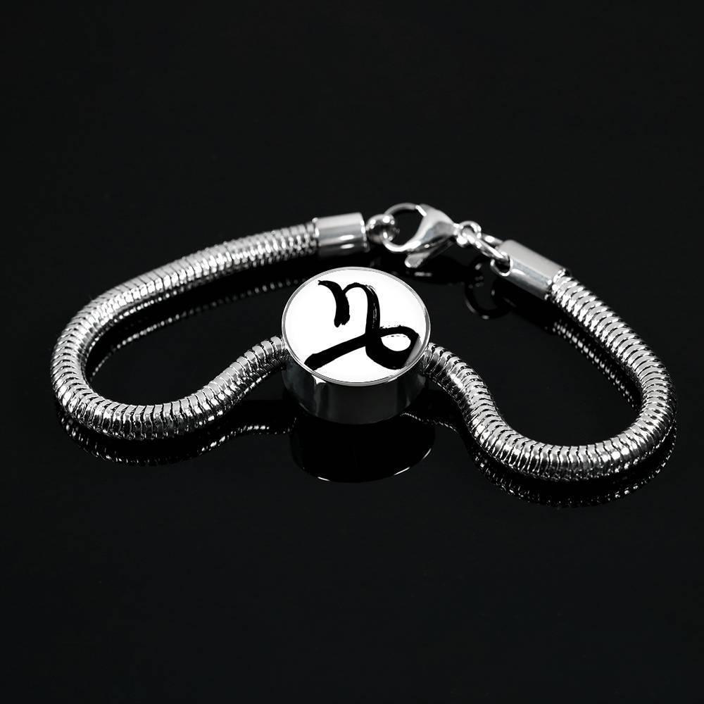 Capricorn Zodiac Luxury Stainless Steel Bracelet - ZodiacFanatic