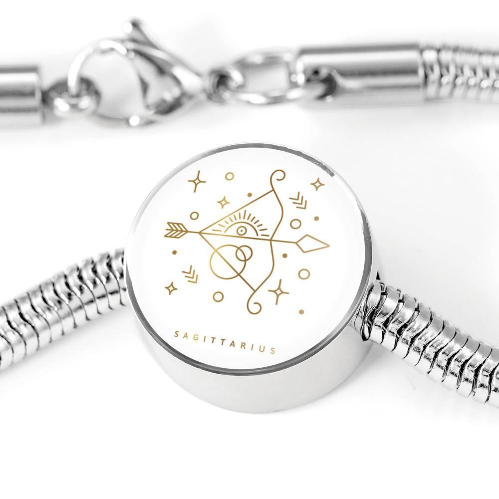 Sagittarius Zodiac Luxury Stainless Steel Bracelet - ZodiacFanatic