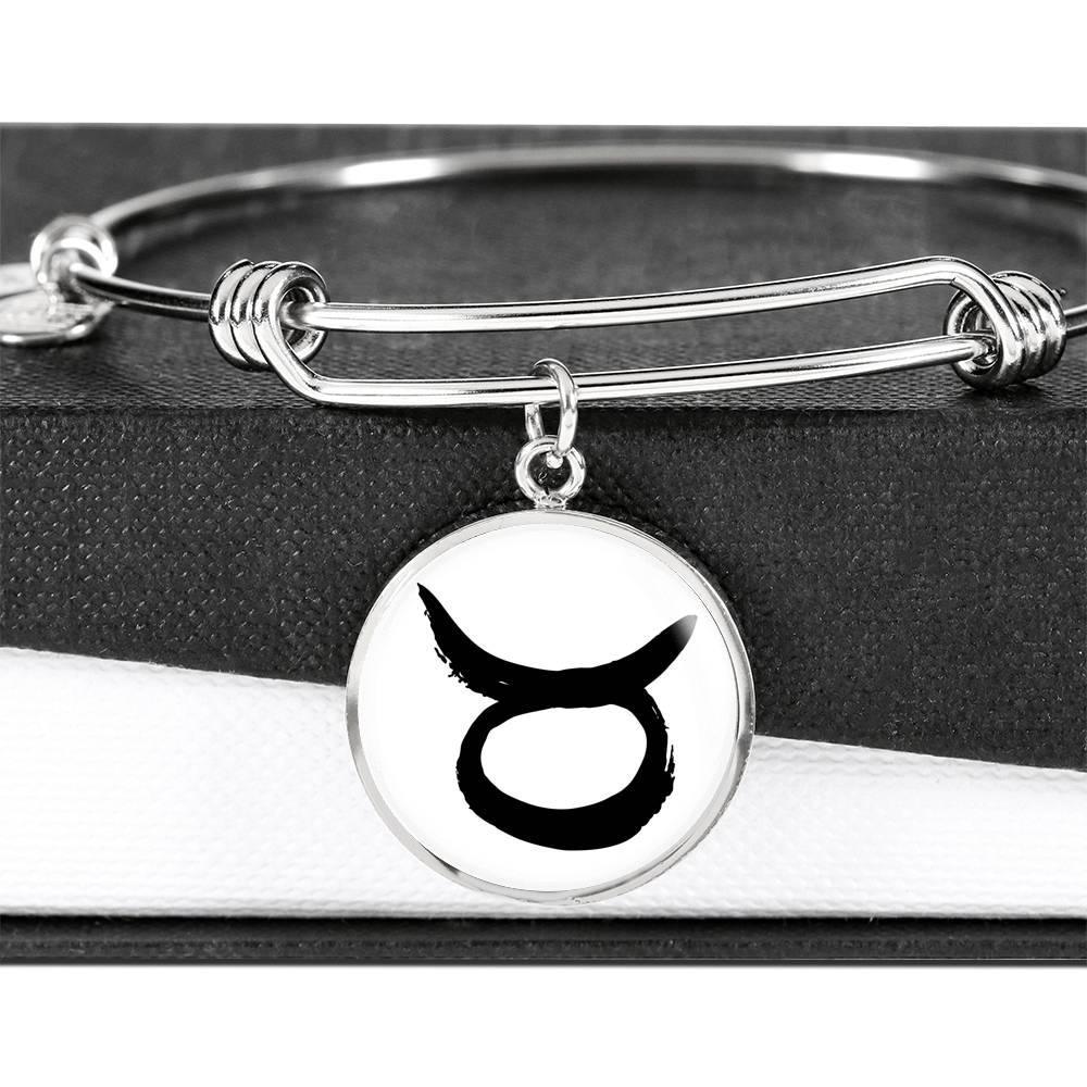 Taurus Zodiac Adjustable Creative Bangle made from Stainless Steel or 18k Gold - ZodiacFanatic