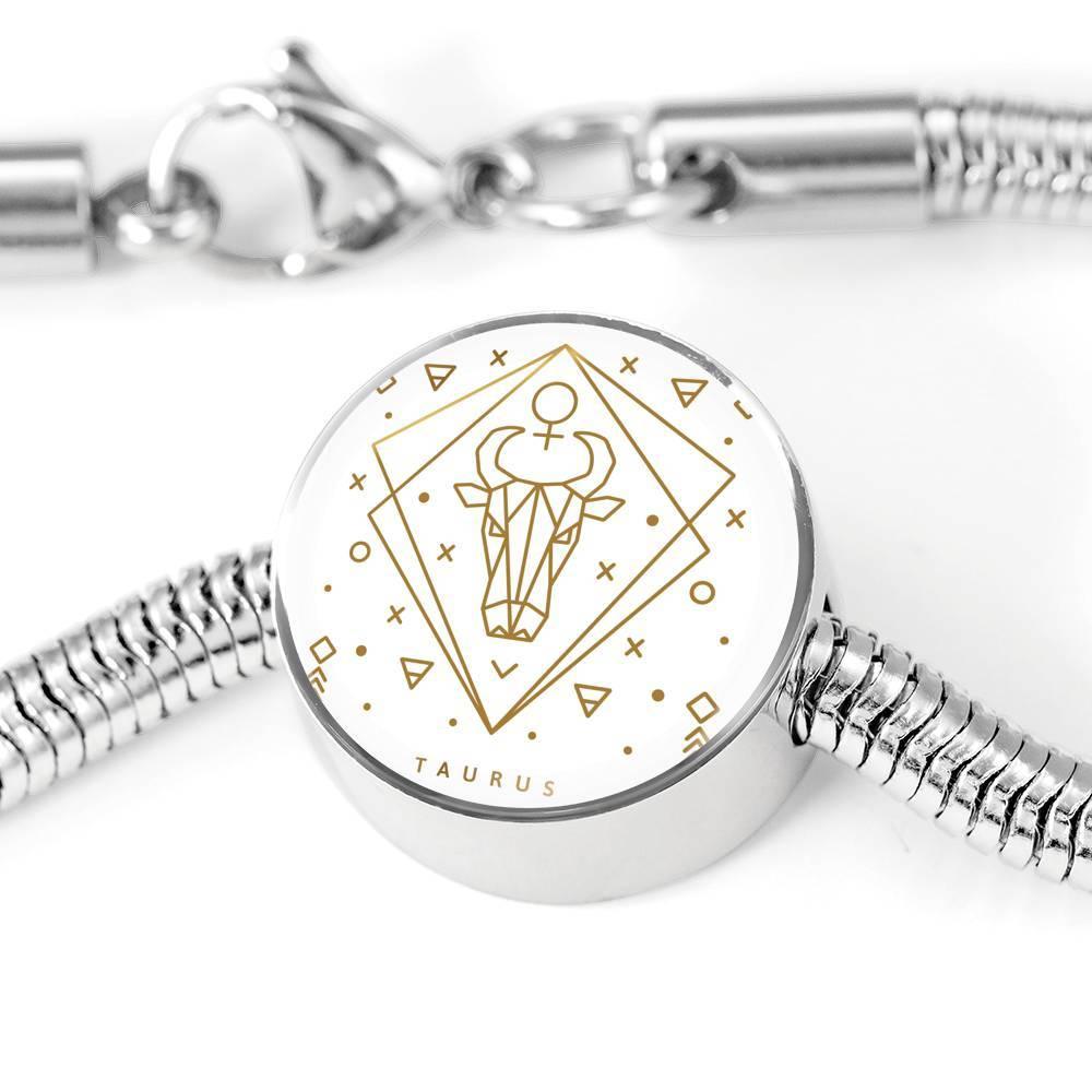 Taurus Zodiac Luxury Bracelet made from Stainless Steel - ZodiacFanatic