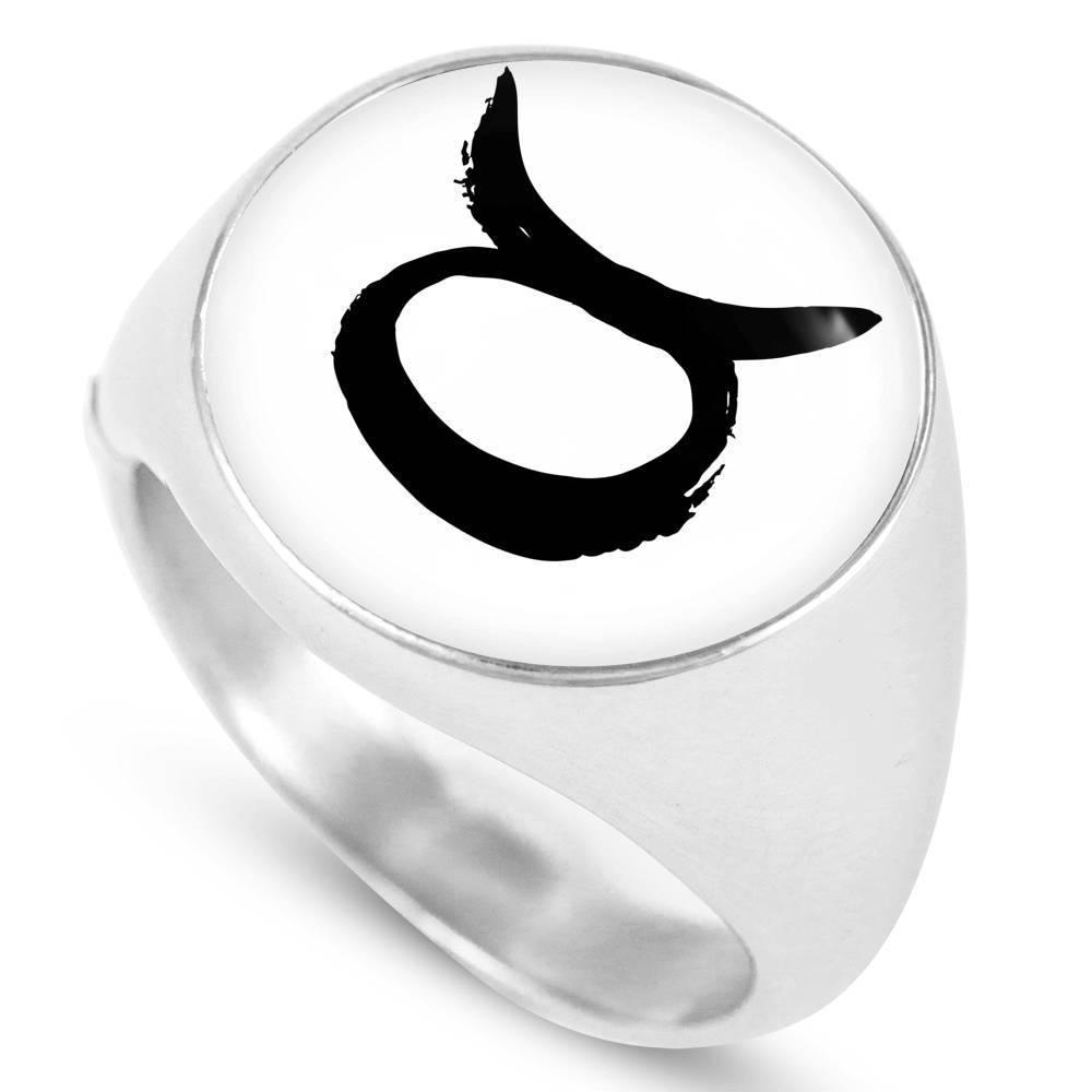 Taurus Zodiac Stainless Steel or 18k Gold Ring - ZodiacFanatic