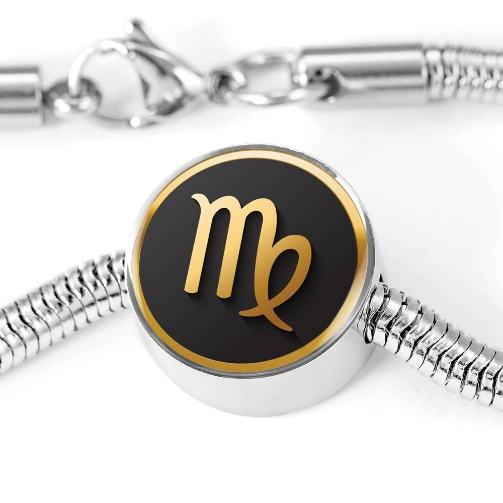 Virgo Zodiac Exclusive Design Bracelet Made From Stainless Steel - ZodiacFanatic