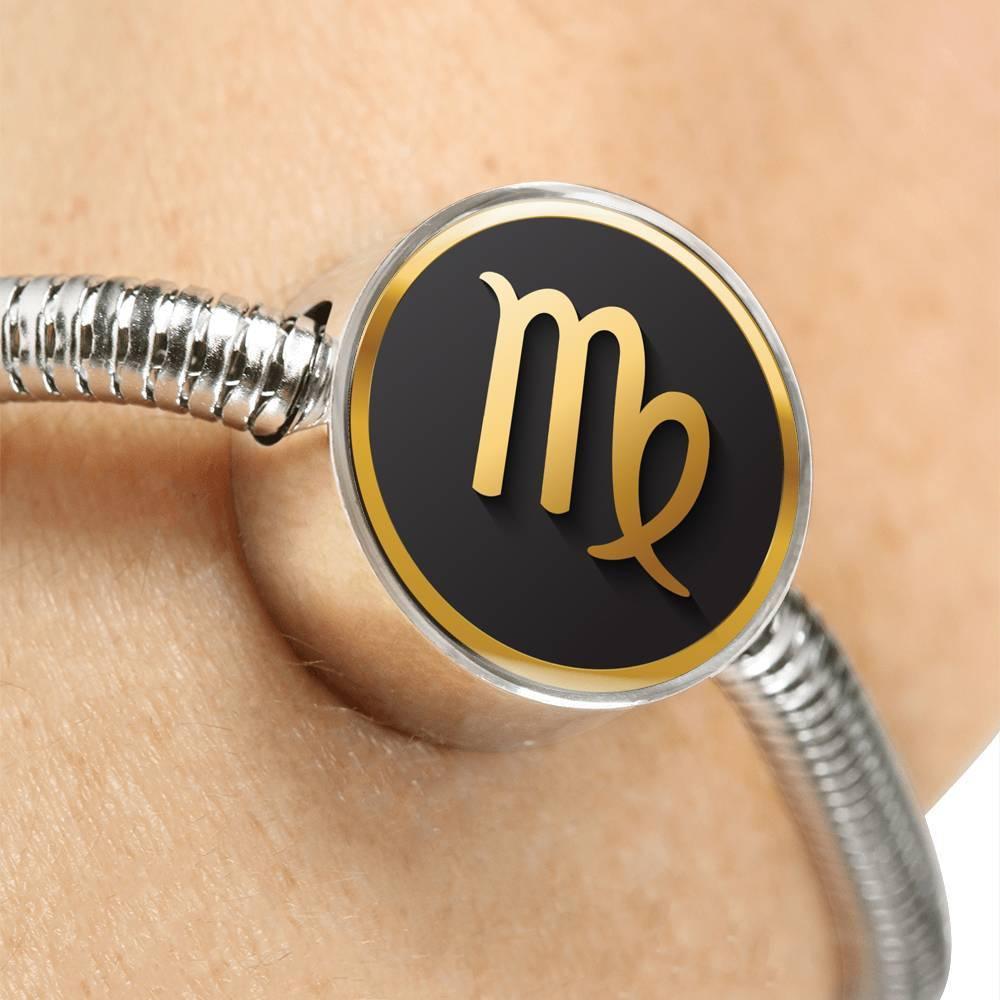 Virgo Zodiac Exclusive Design Bracelet Made From Stainless Steel - ZodiacFanatic